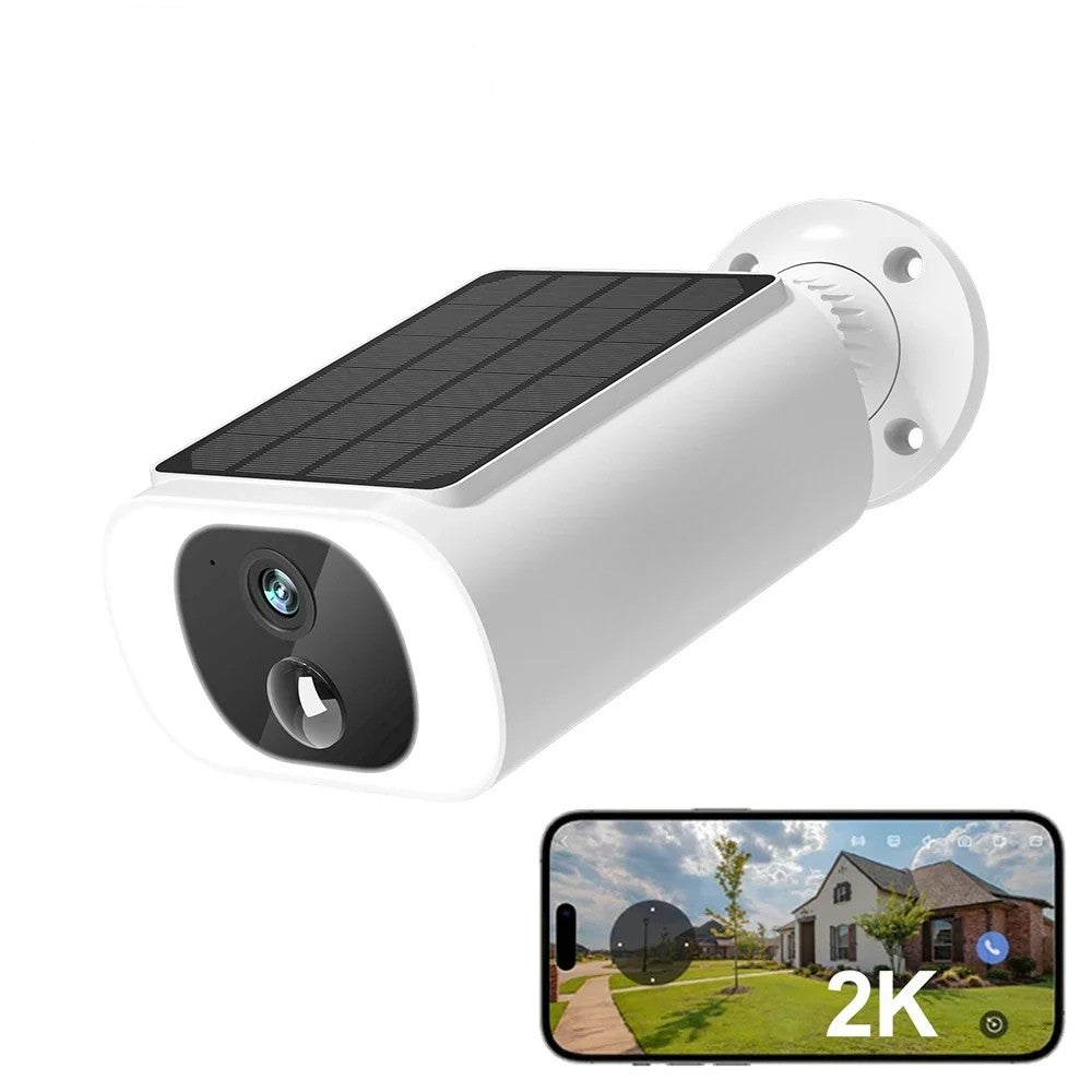 Novyra S1 — Caméra de surveillance solaire sans fil, vision nocturne couleur